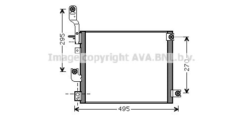 AVA QUALITY COOLING kondensatorius, oro kondicionierius HY5194